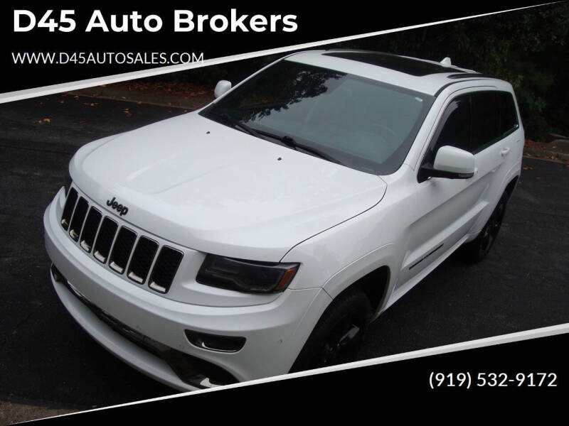 2015 Jeep Grand Cherokee High Altitude