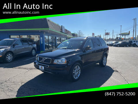 2012 Volvo XC90 for sale at All In Auto Inc in Palatine IL