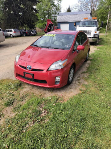 2010 Toyota Prius for sale at Hanson Road Auto Sales Inc in Cassadaga NY