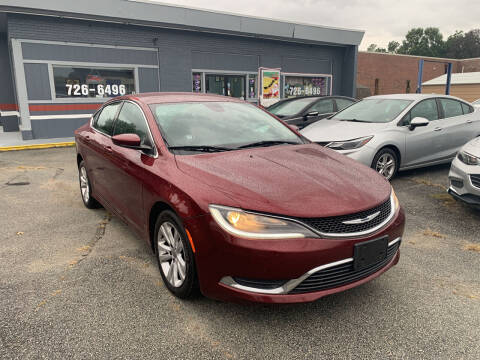 2015 Chrysler 200 for sale at City to City Auto Sales in Richmond VA