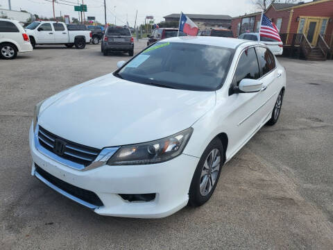 2014 Honda Accord for sale at JAVY AUTO SALES in Houston TX