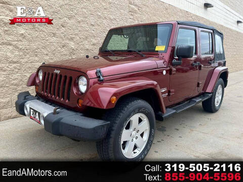 2010 Jeep Wrangler Unlimited for sale at E&A Motors in Waterloo IA