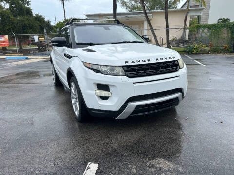 2012 Land Rover Range Rover Evoque Coupe for sale at AUTO BURGOS in Hollywood FL