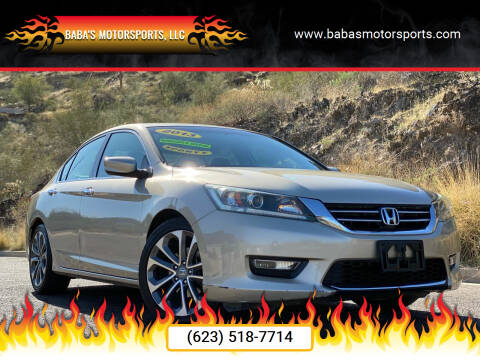 2013 Honda Accord for sale at Baba's Motorsports, LLC in Phoenix AZ