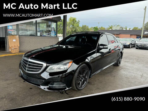 2014 Mercedes-Benz E-Class for sale at MC Auto Mart LLC in Hermitage TN