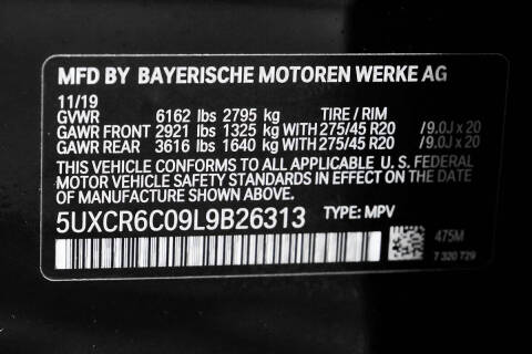 2020 BMW X5 xDrive40i