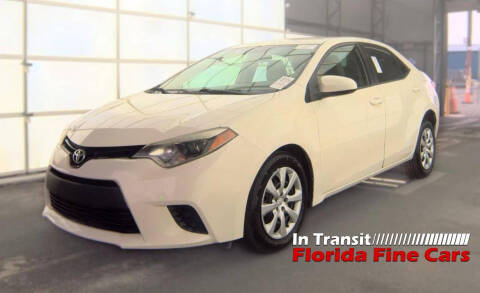 2014 Toyota Corolla LE