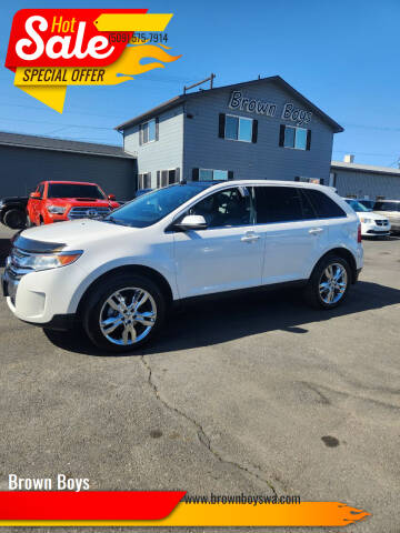 2013 Ford Edge for sale at Brown Boys in Yakima WA