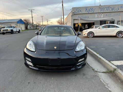 2011 Porsche Panamera for sale at SIX FIFTY MOTORS in Stockton CA