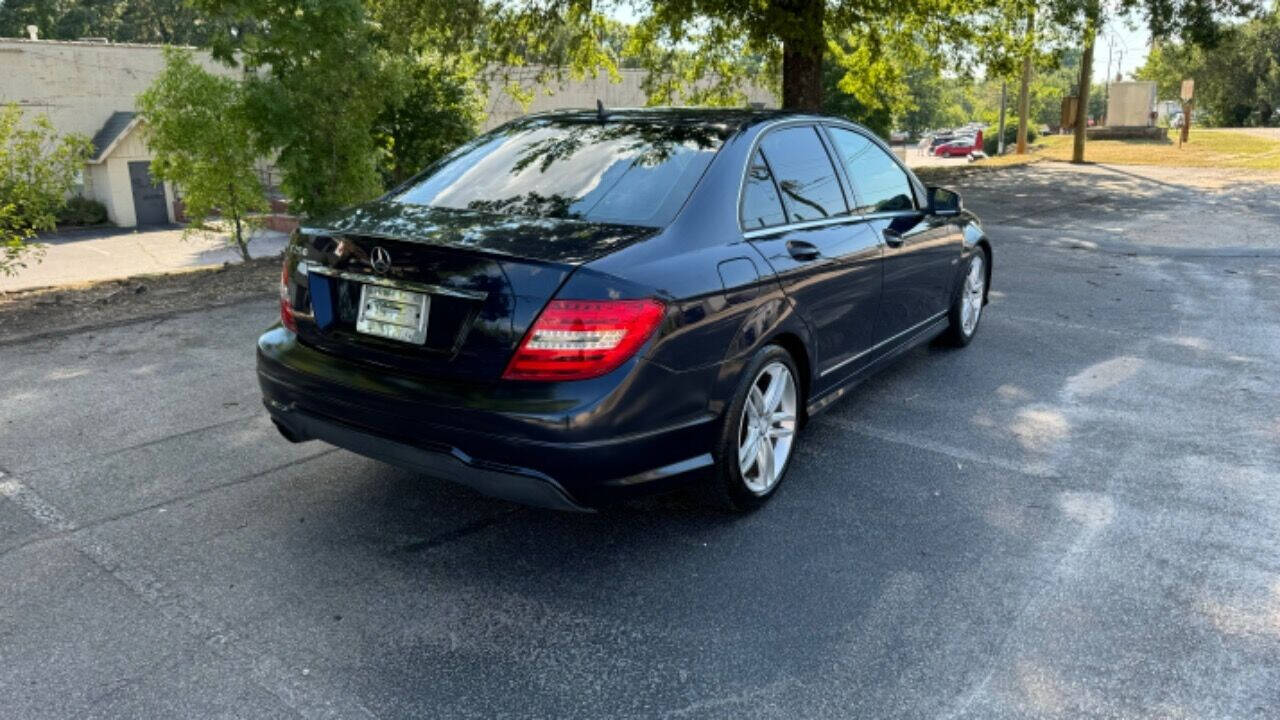 2012 Mercedes-Benz C-Class for sale at East Auto Sales LLC in Raleigh, NC