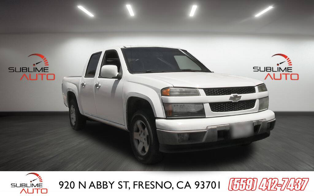 2010 Chevrolet Colorado for sale at SUBLIME AUTO in Fresno, CA