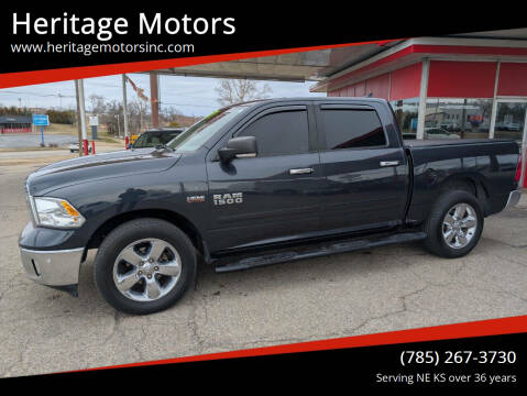 2017 RAM 1500 for sale at Heritage Motors in Topeka KS