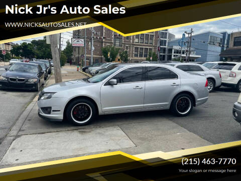 2010 Ford Fusion for sale at Nick Jr's Auto Sales in Philadelphia PA
