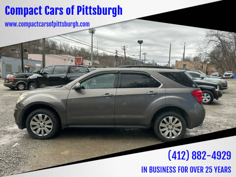 2010 Chevrolet Equinox for sale at Compact Cars of Pittsburgh in Pittsburgh PA