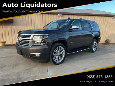 2017 Chevrolet Tahoe for sale at Auto Liquidators in Bluff City TN