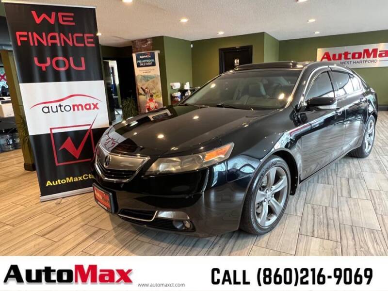 2013 Acura TL for sale at AutoMax in West Hartford CT