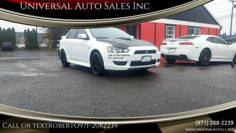 2015 Mitsubishi Lancer for sale at Universal Auto Sales in Salem OR