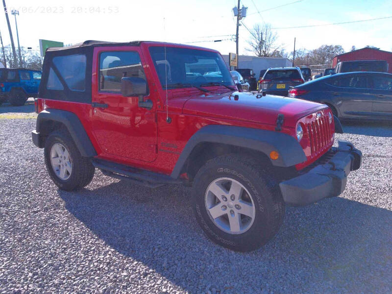 2017 Jeep Wrangler for sale at PICAYUNE AUTO SALES in Picayune MS