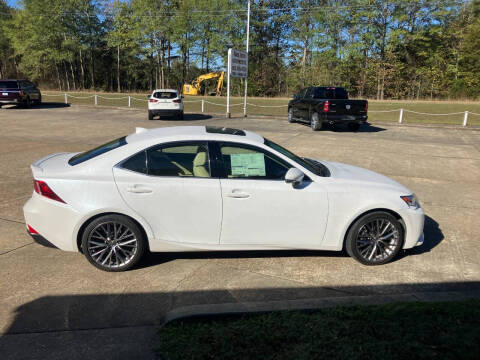 2016 Lexus IS 200t for sale at ALLEN JONES USED CARS INC in Steens MS