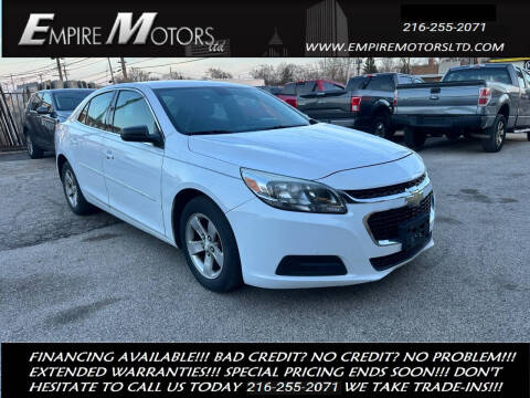 2015 Chevrolet Malibu for sale at Empire Motors LTD in Cleveland OH
