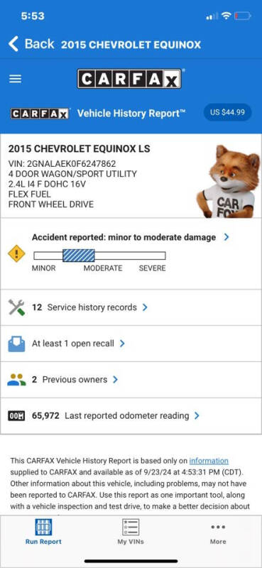 2015 Chevrolet Equinox LS