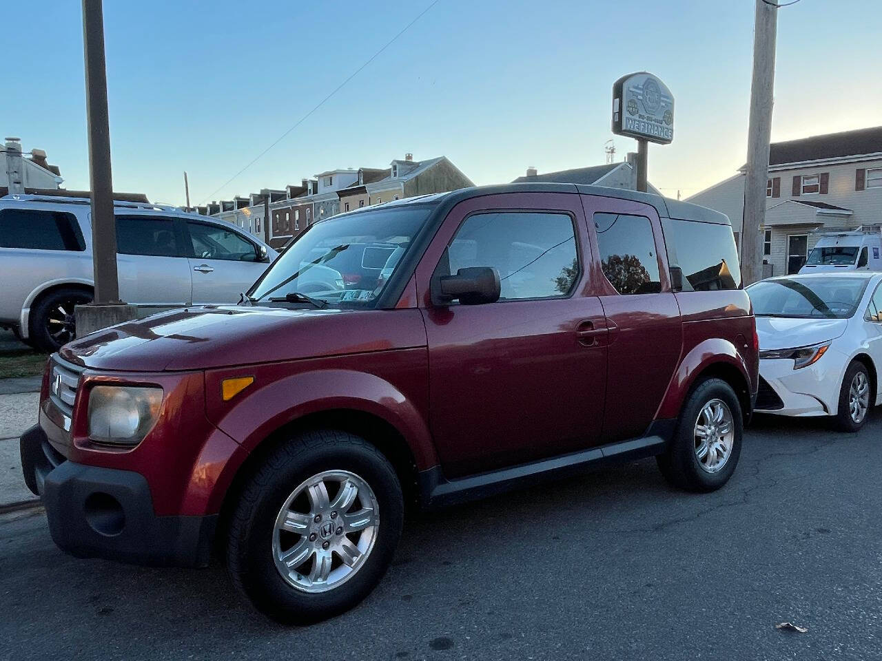Dk. Red 2007 Honda Element EX AWD EX 4dr SUV 5A 1
