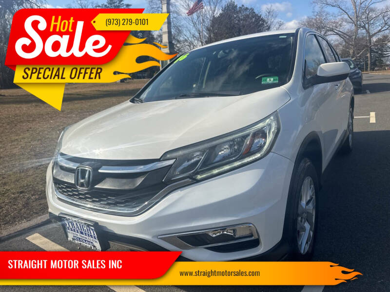 2016 Honda CR-V for sale at STRAIGHT MOTOR SALES INC in Paterson NJ