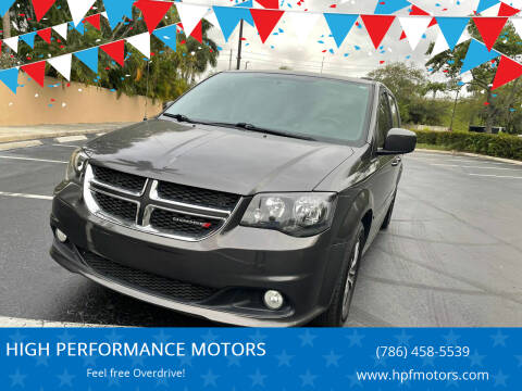 2017 Dodge Grand Caravan for sale at HIGH PERFORMANCE MOTORS in Hollywood FL