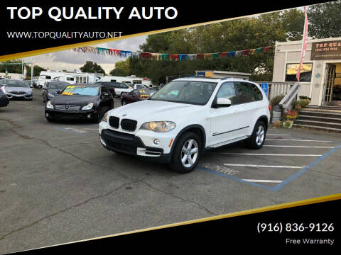 2010 BMW X5 for sale at TOP QUALITY AUTO in Rancho Cordova CA