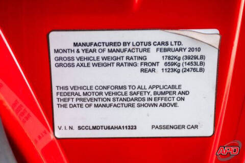 2010 Lotus Evora 2+2