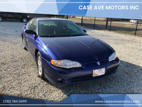 2005 Chevrolet Monte Carlo for sale at CASE AVE MOTORS INC in Akron OH
