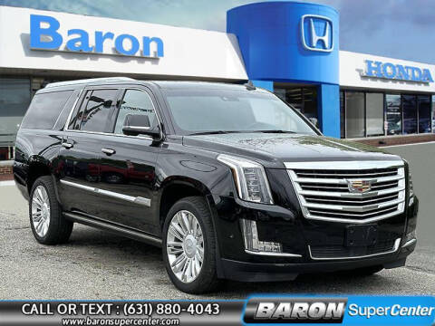 2017 Cadillac Escalade ESV for sale at Baron Super Center in Patchogue NY