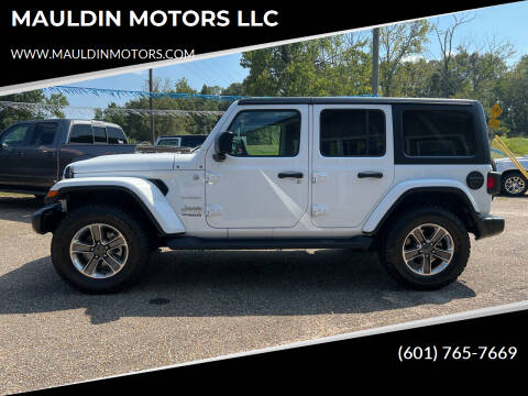 2020 Jeep Wrangler Unlimited for sale at MAULDIN MOTORS LLC in Sumrall MS