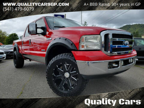 2006 Ford F-250 Super Duty for sale at Quality Cars in Grants Pass OR