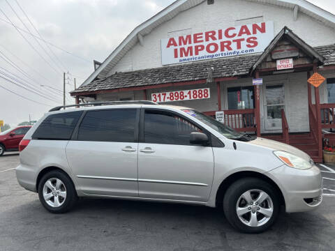 2004 Toyota Sienna for sale at American Imports INC in Indianapolis IN