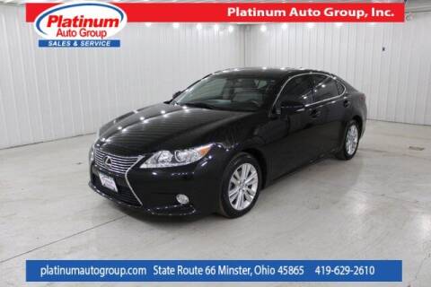 2014 Lexus ES 350 for sale at Platinum Auto Group Inc. in Minster OH