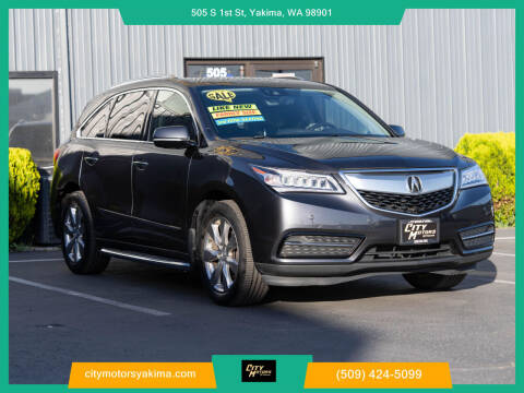 2016 Acura MDX for sale at City Motors of Yakima in Yakima WA