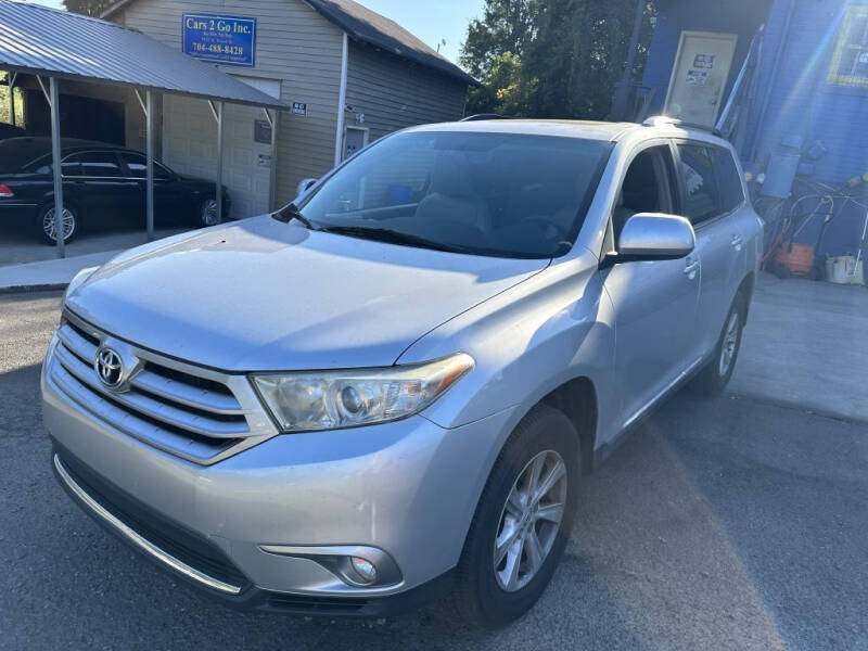 2013 Toyota Highlander for sale at Cars 2 Go, Inc. in Charlotte NC