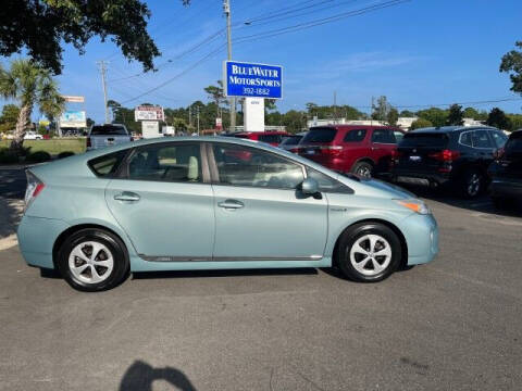 2012 Toyota Prius for sale at BlueWater MotorSports in Wilmington NC