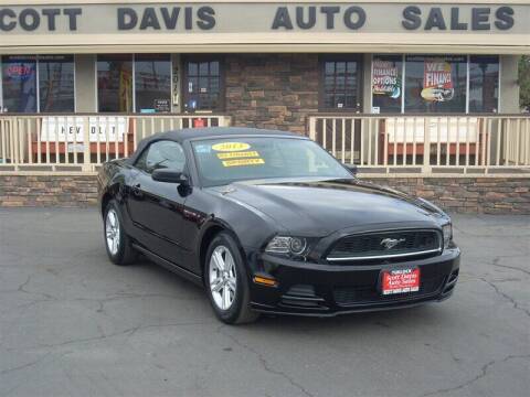 2013 Ford Mustang for sale at Scott Davis Auto Sales in Turlock CA