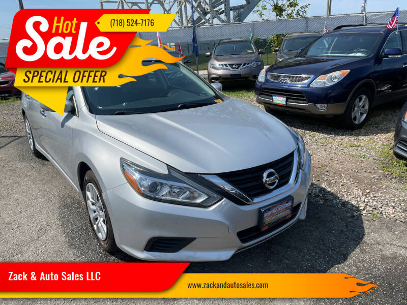 2018 Nissan Altima for sale at Zack & Auto Sales LLC in Staten Island NY