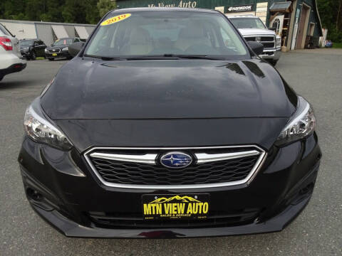 2019 Subaru Impreza for sale at MOUNTAIN VIEW AUTO in Lyndonville VT