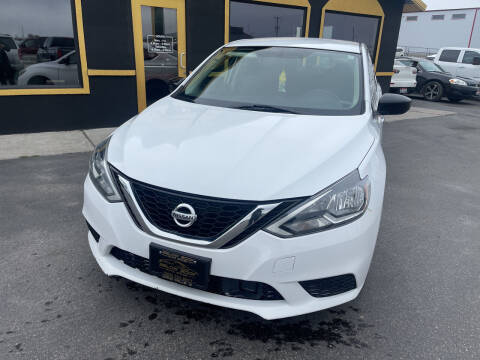 2018 Nissan Sentra for sale at BELOW BOOK AUTO SALES in Idaho Falls ID