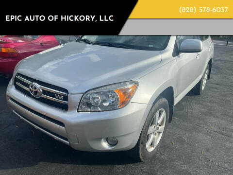 2007 Toyota RAV4 for sale at Epic Auto of Hickory, LLC in Hickory NC