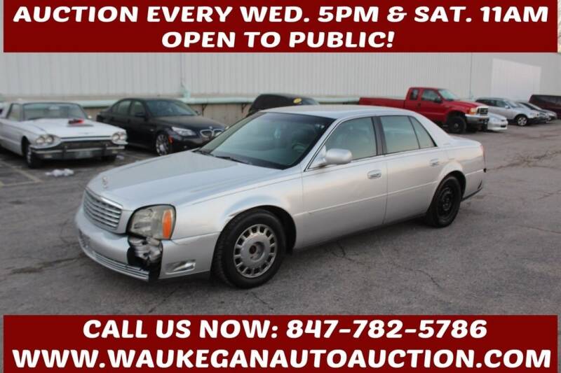2001 Cadillac DeVille for sale at Waukegan Auto Auction in Waukegan IL