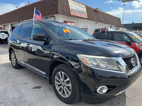 2014 Nissan Pathfinder for sale at Florida Auto Wholesales Corp in Miami FL