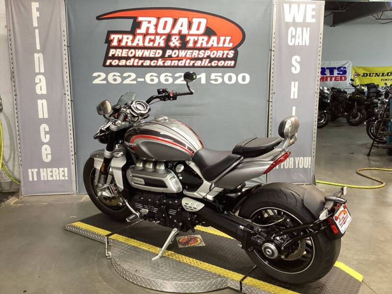 2022 Triumph Rocket 3 GT Silver Ice &amp; S