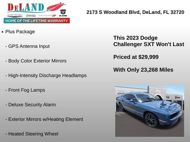 2023 Dodge Challenger SXT