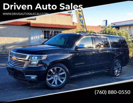 2015 Chevrolet Suburban for sale at Driven Auto Sales in Coachella CA