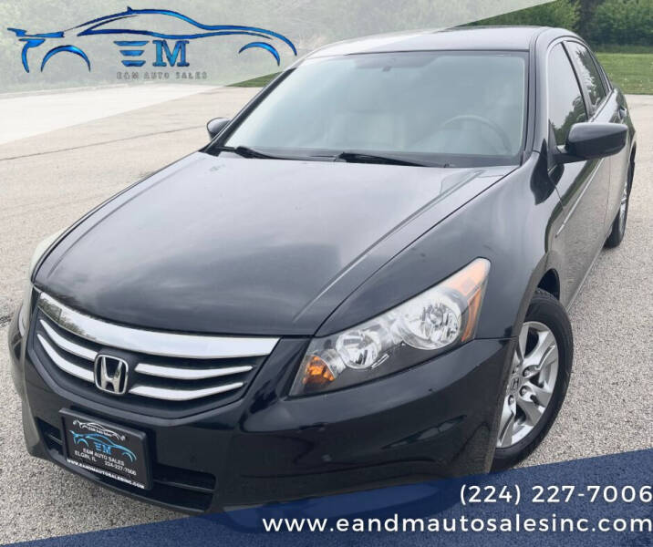 2011 Honda Accord for sale at E and M Auto Sales in Elgin IL